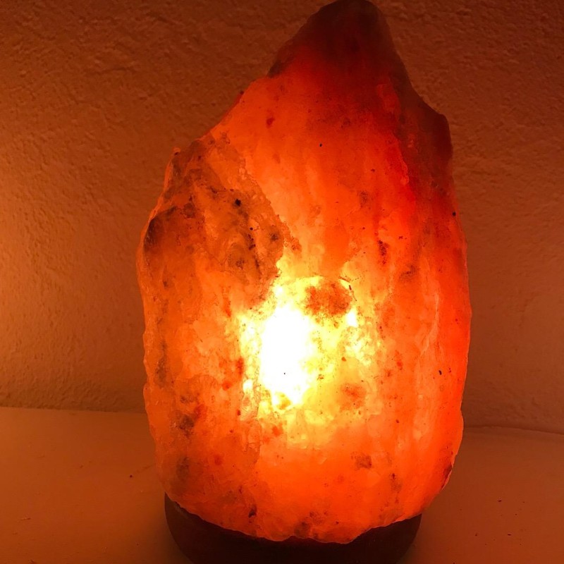 lampe de sel de l'himalaya 3 - 5 kg - Equit Zen
