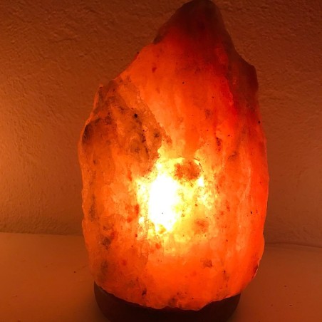 lampe de sel de l'himalaya 3 - 5 kg - Equit Zen