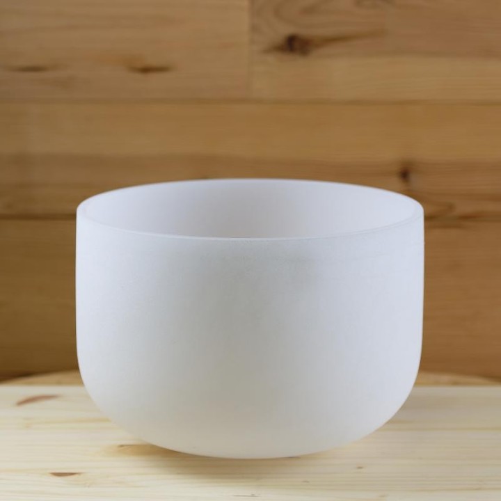 Bol chantant en cristal de 33 cm