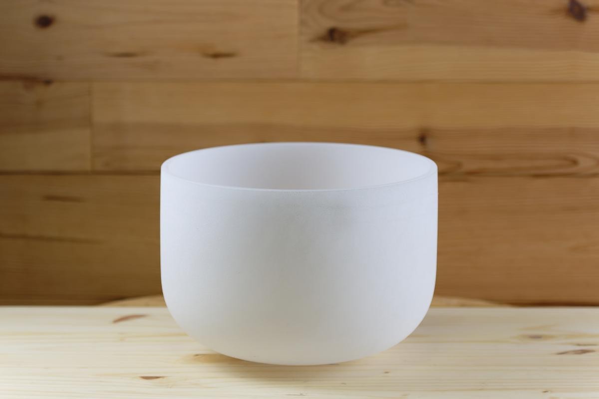 Bol chantant en cristal de 33 cm