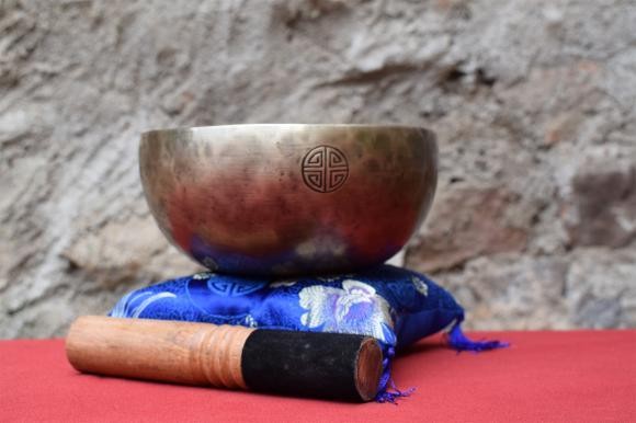 Bol tibétain 7 métaux lunaire 13 cm - Equit Zen