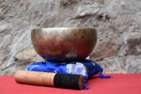 Bol tibétain 7 métaux lunaire 13 cm - Equit Zen