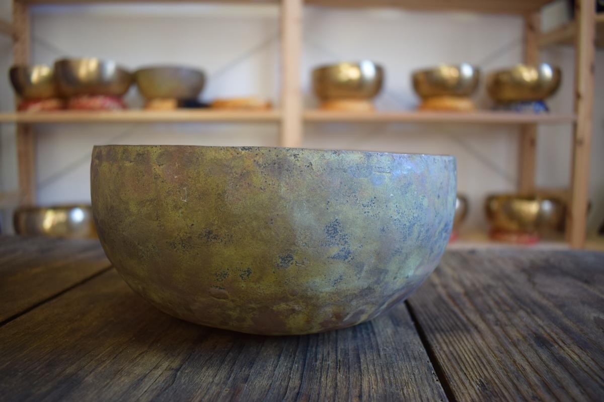 Bol tibétain brut 20 cm