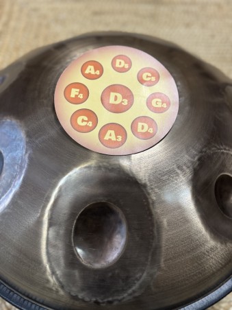 Handpan  Ré mineur pentatonique