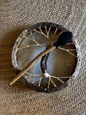 tambour chamanisme 40 cm