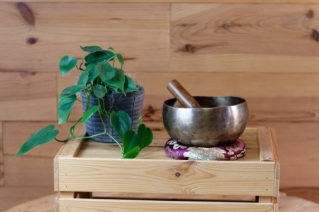 Bol tibétain lunaire 7 métaux 20cm