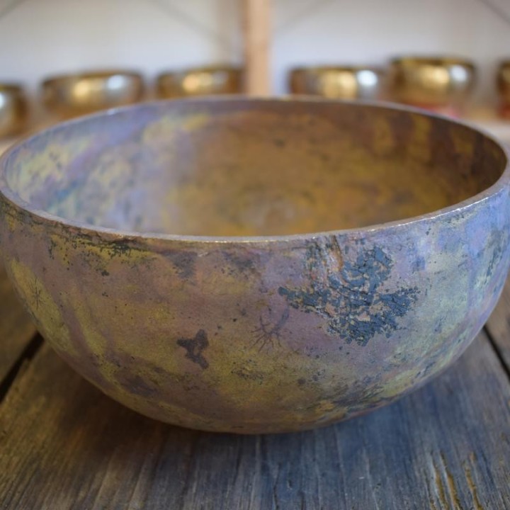 Bol tibétain brut 20 cm