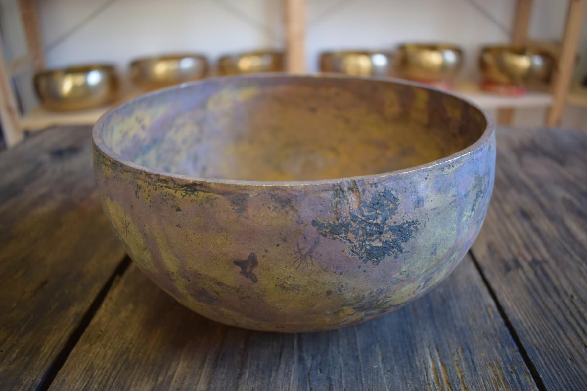 Bol tibétain brut 20 cm