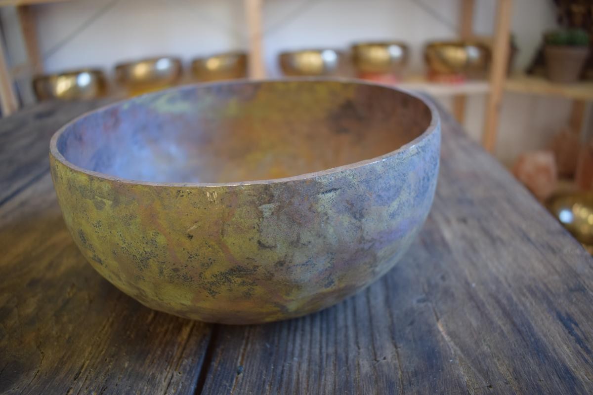 Bol tibétain brut 20 cm