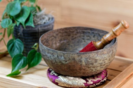 Bol tibétain brut 20 cm