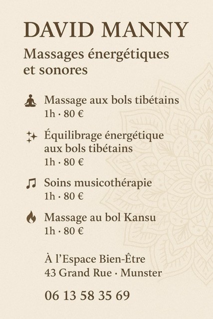Bon cadeau massage - 80 €