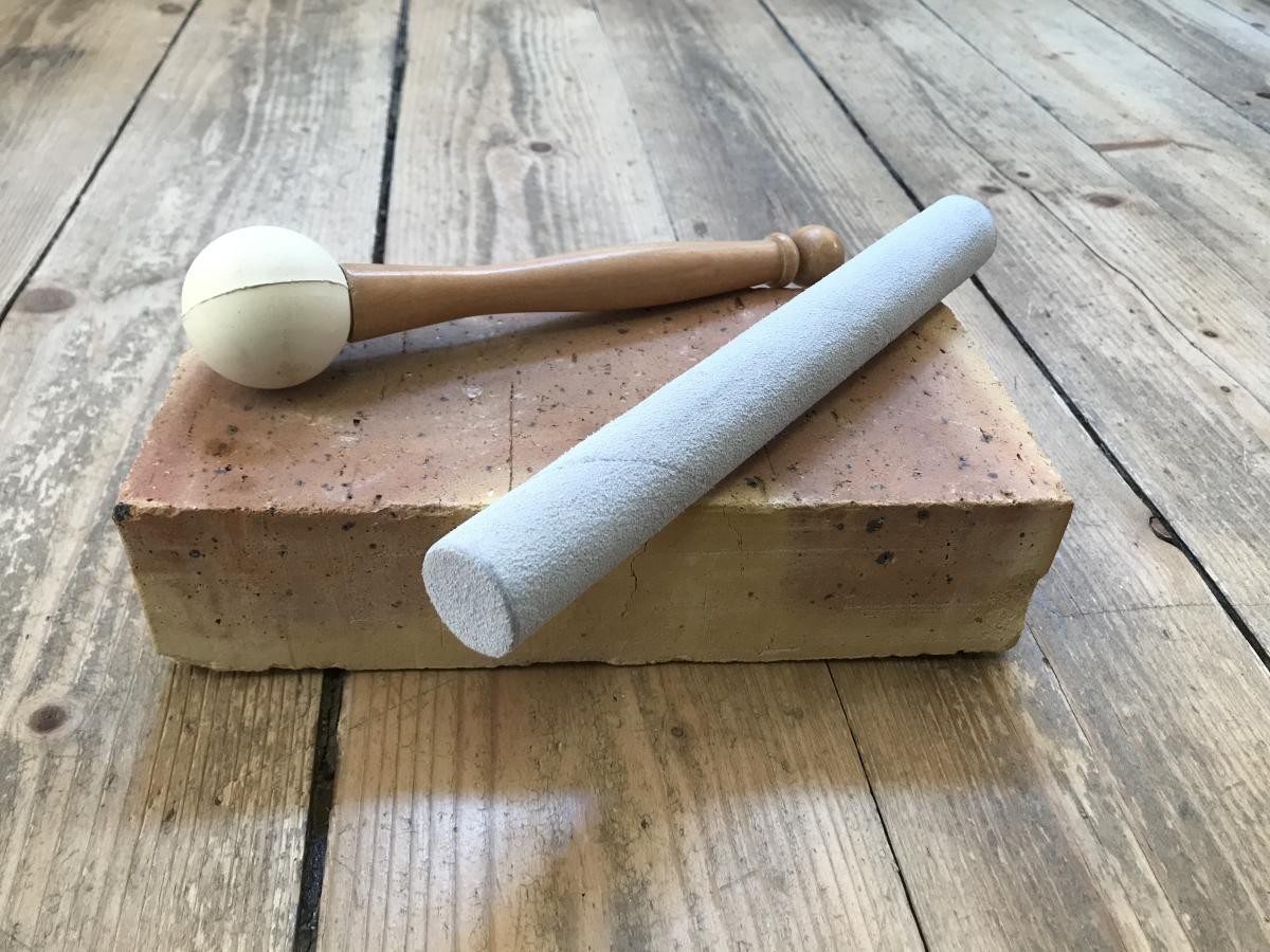Maillet pour bol en cristal